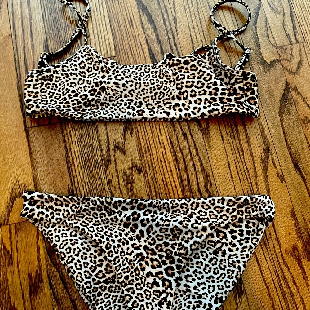 Skatie Leopard Print Bikini